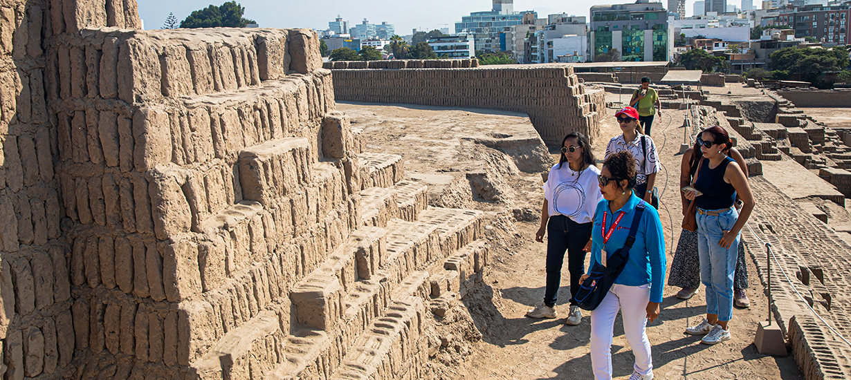 Huaca Pucllana: Perfect archaeological site in Miraflores for filming